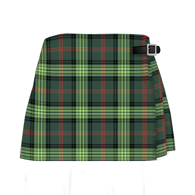 Mini Kilt, Ladies Mini Kilt (Poly/Vis), Ross Tartan
